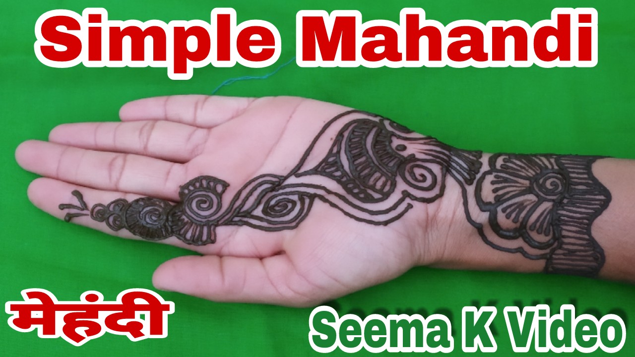 karwachauth simple and best arabic full hand mehndi designs in hindi -  Arabic Mehndi Designs: इस करवा चौथ हाथों पर लगाएं ये सिंपल अरेबिक मेहंदी  डिजाइन, बढ़ जाएगी हाथों की खूबसूरती ,