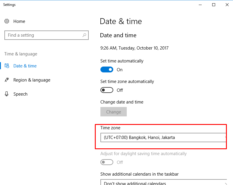 2 cara setting tanggal dan waktu di windows 10