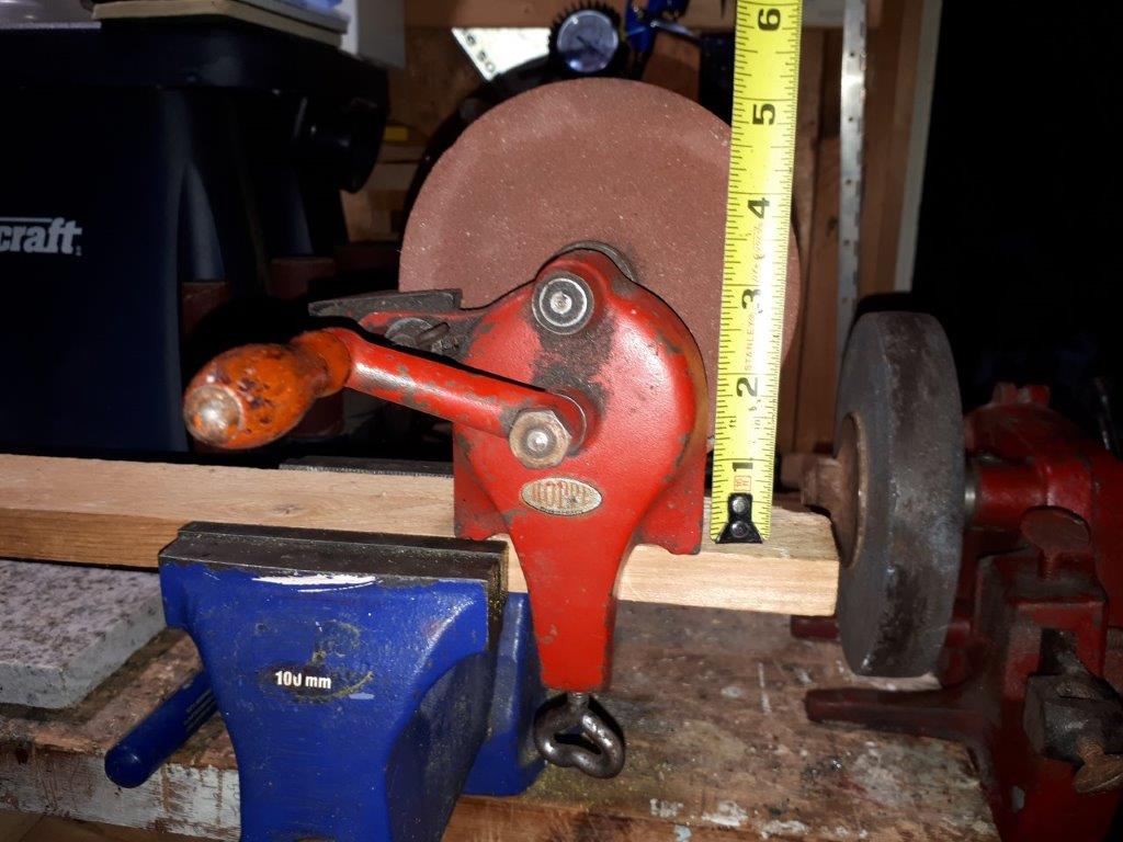 The Valley Woodworker The Keystone Railroad tool grinder