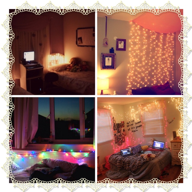 Hey Catarina DIY How to decorate your room with Fairy Lights