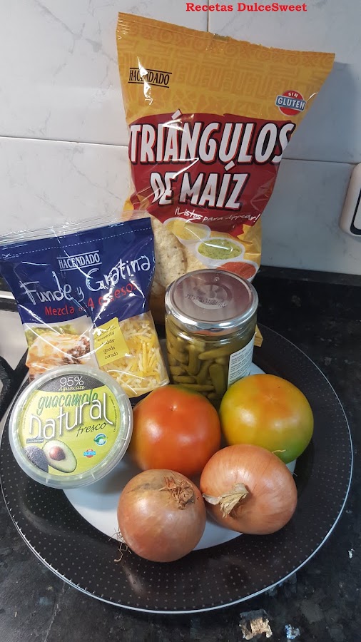 Ingredientes nachos