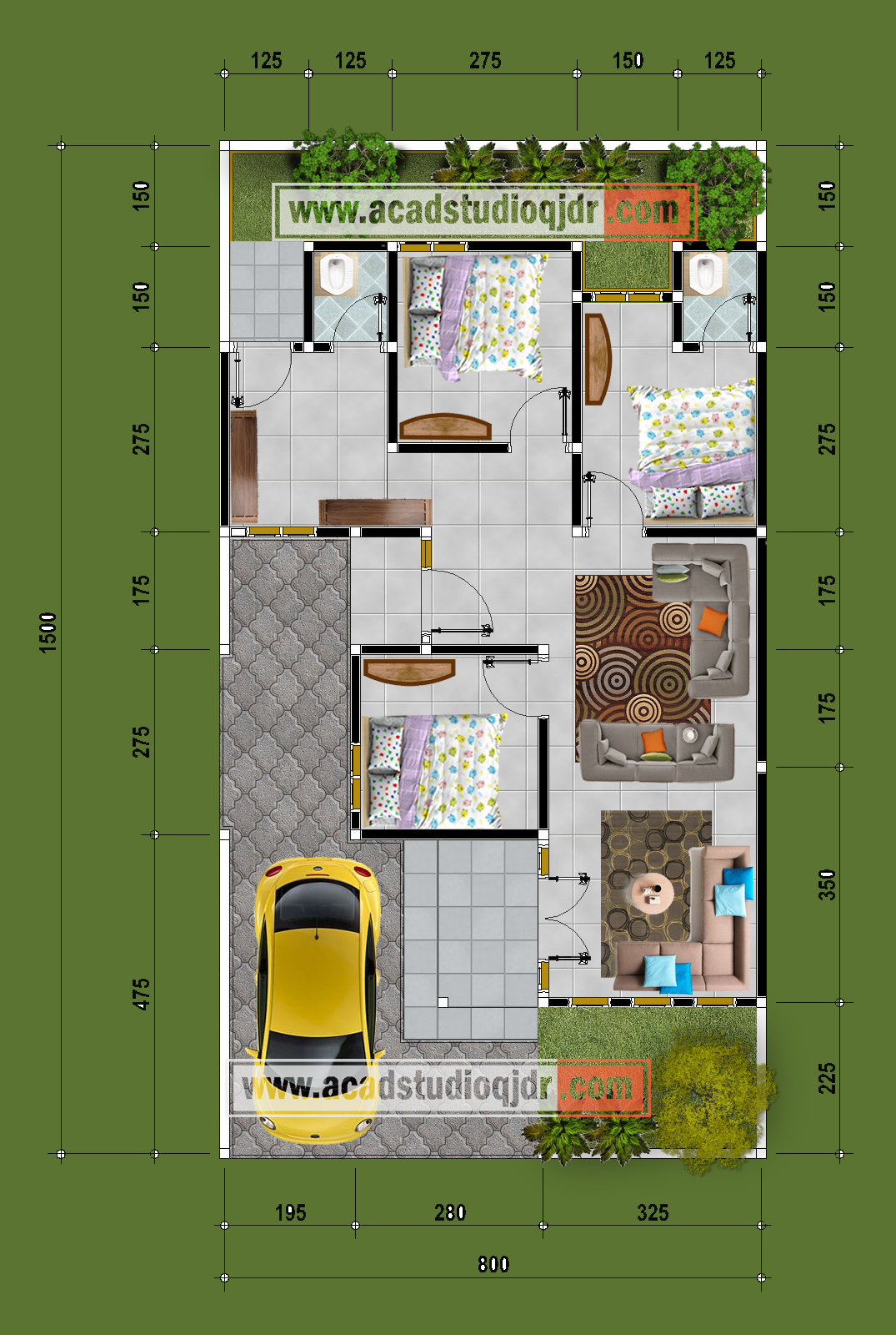 Bentuk Desain Rumah Hook Tipe 70 Jasa Desain Rumah Bentuk Desain Rumah Hook Tipe 70 Jasa Desain Rumah