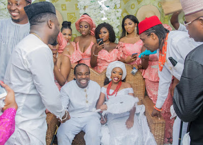 Laura Ikeji and Ogbonna Kanu Traditional wedding photos