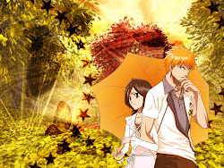 anime wallpapers bleach autumn desktop ichiruki fanpop fall bonewallpaper wallpapersafari sponsored url source