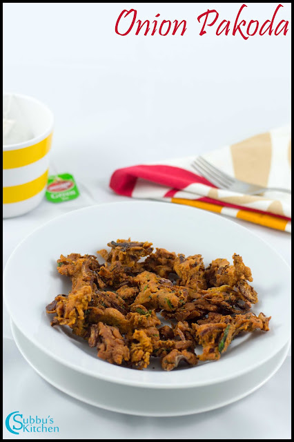Onion Pakoda Recipe Onion Pakoda Recipe