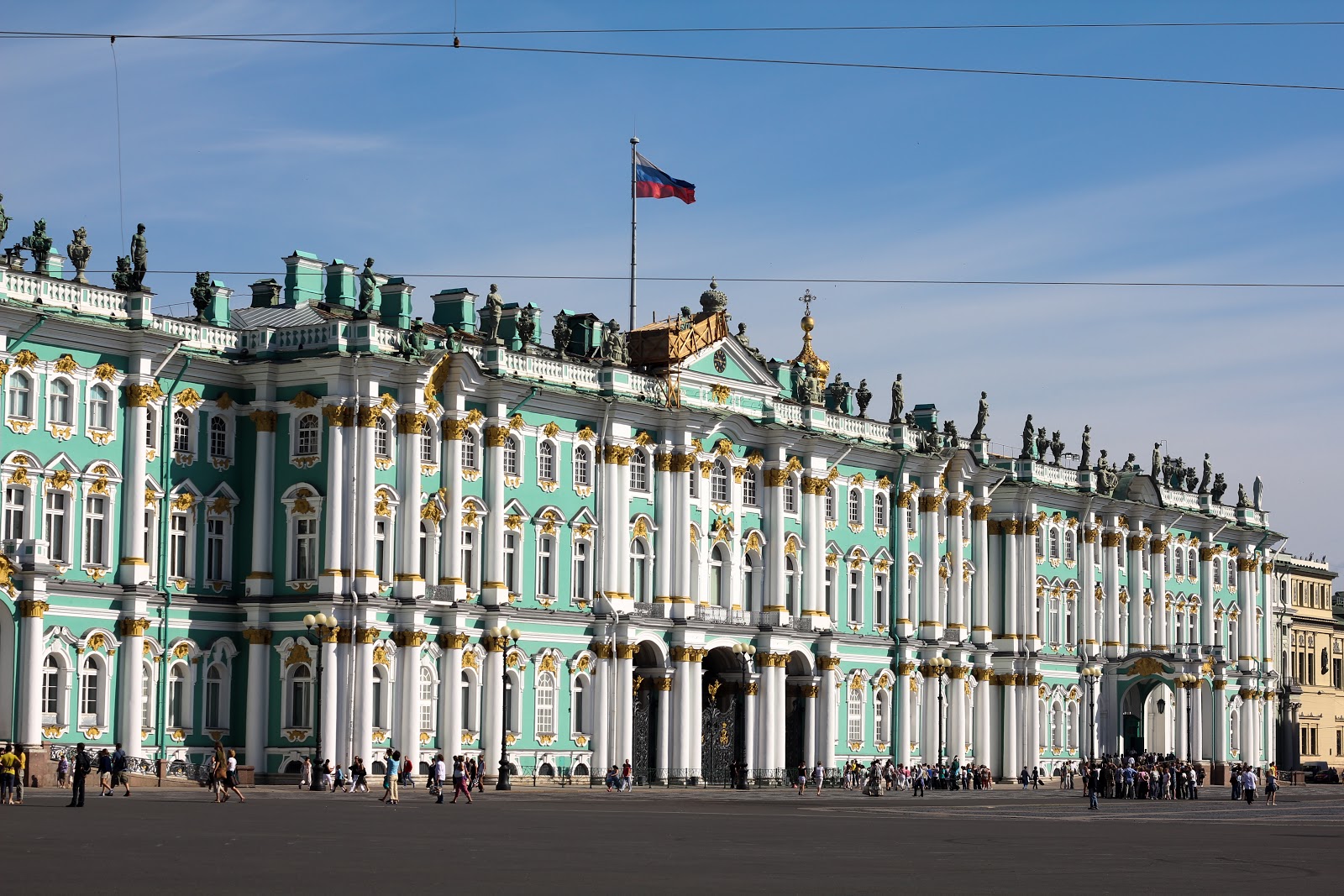 Зимний дворец при екатерине