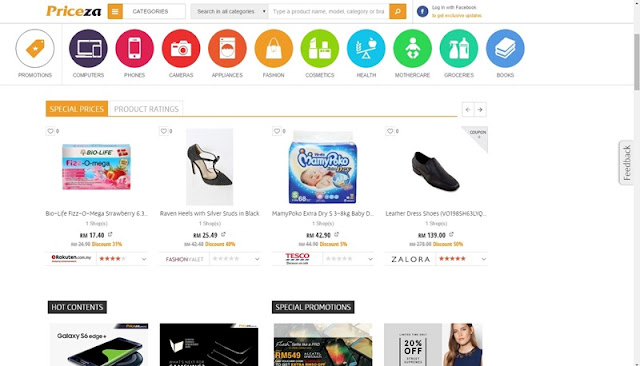Priceza Malaysia, Online Shopping, Price Comparison, price online, online shopping experience