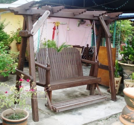 PRODUCT Bench swing Bangku Buaian  INTAN Garden
