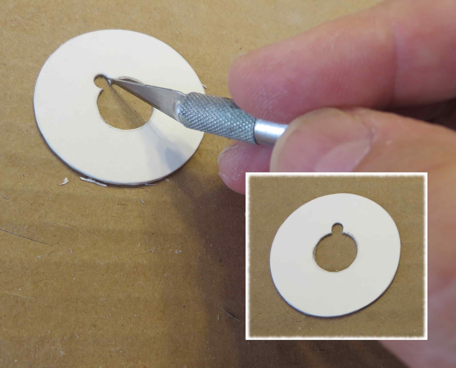 Model Rocket Building Flying Engine Mount Build Part 3, Engine Hook Notch