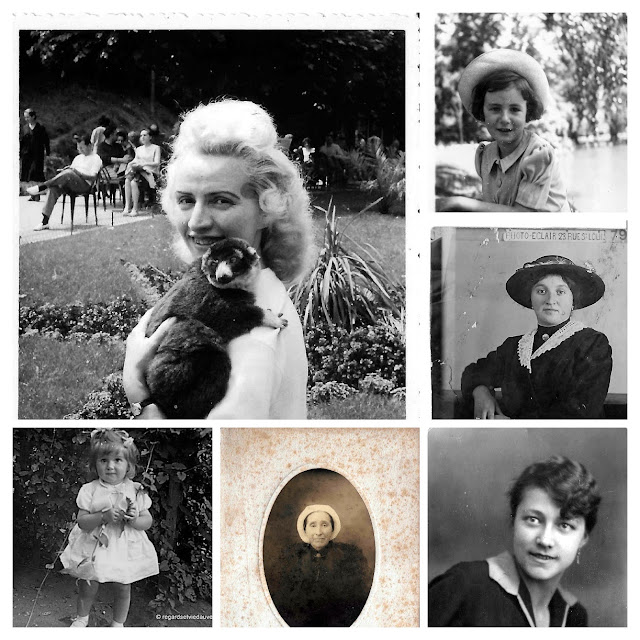 Album photos anciennes noir et blanc : Portraits Album photos anciennes noir et blanc : Portraits
