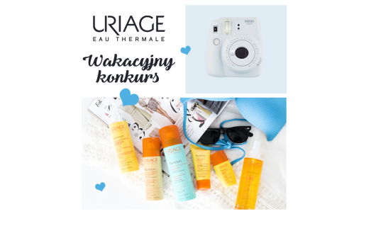 Wygraj aparat INSTAX i zestaw kosmetyków Uriage Konkurs
