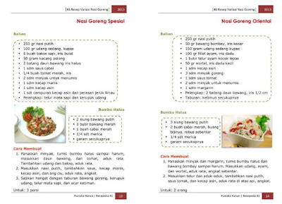 Ebook 46 Resep Nasi Goreng