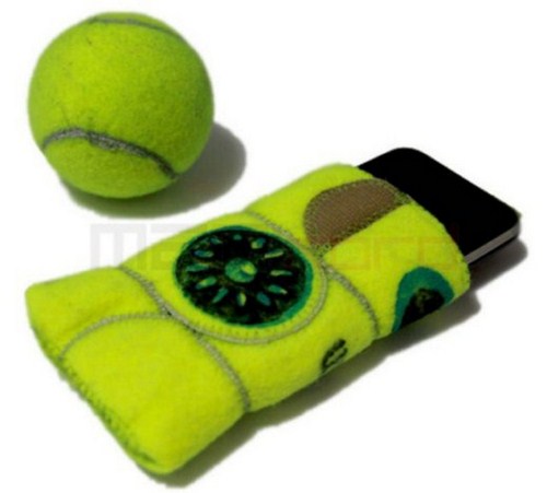 Custodia per Iphone da riciclo creativo palline da tennis