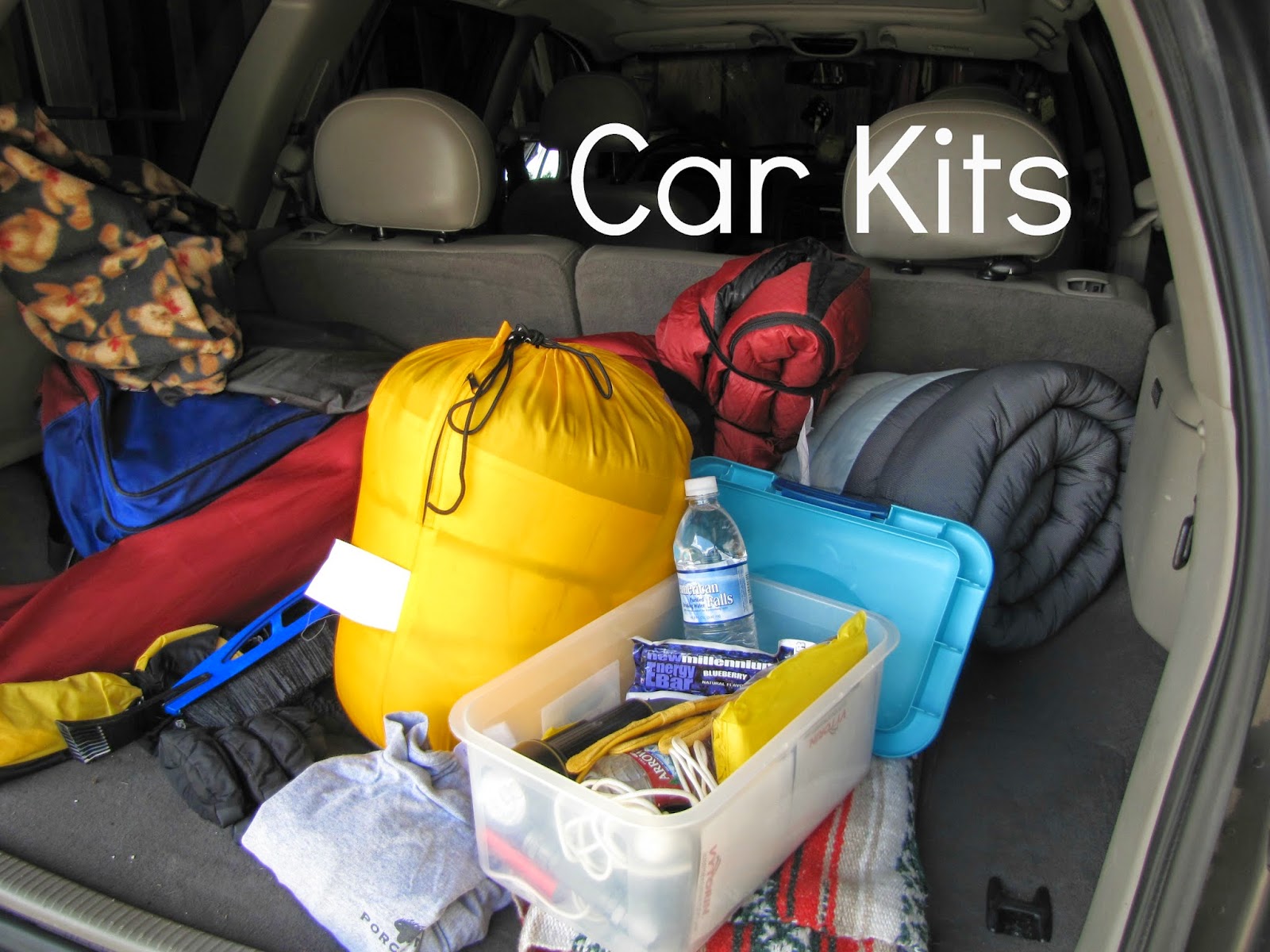 Emergency Cold Weather Car Kit
