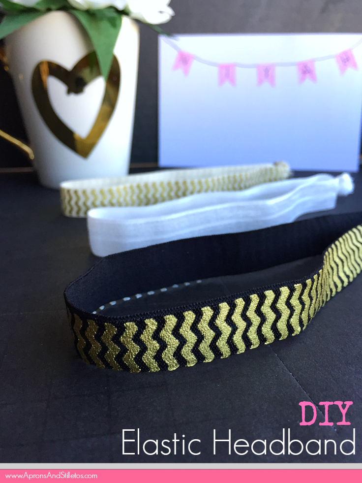 DIY Elastic Headbands #WhatMonthlyPain DIY Elastic Headbands #WhatMonthlyPain