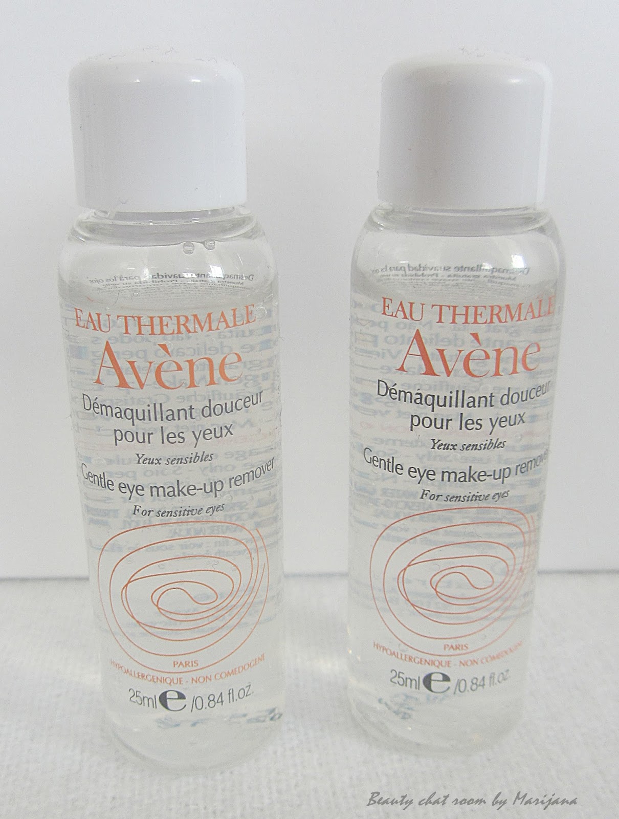 Beauty chatroom by Marijana AVENE Gentle eye make up remover