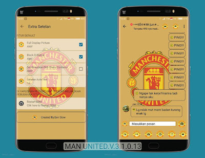 BBM MOD Manchester United v3.1.0.13 APK (BBM MU New Style) Clone & UnClone BBM MOD Manchester United v3.1.0.13 APK (BBM MU New Style) Clone & UnClone