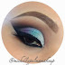 Tutorial de Maquiagem azul por Michelly Palma