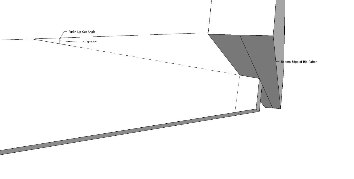 Roof Framing Geometry: Hip & Valley Roof Framing Example # 1