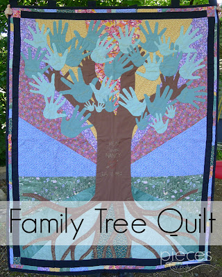 Family Tree Anniversary Quilt