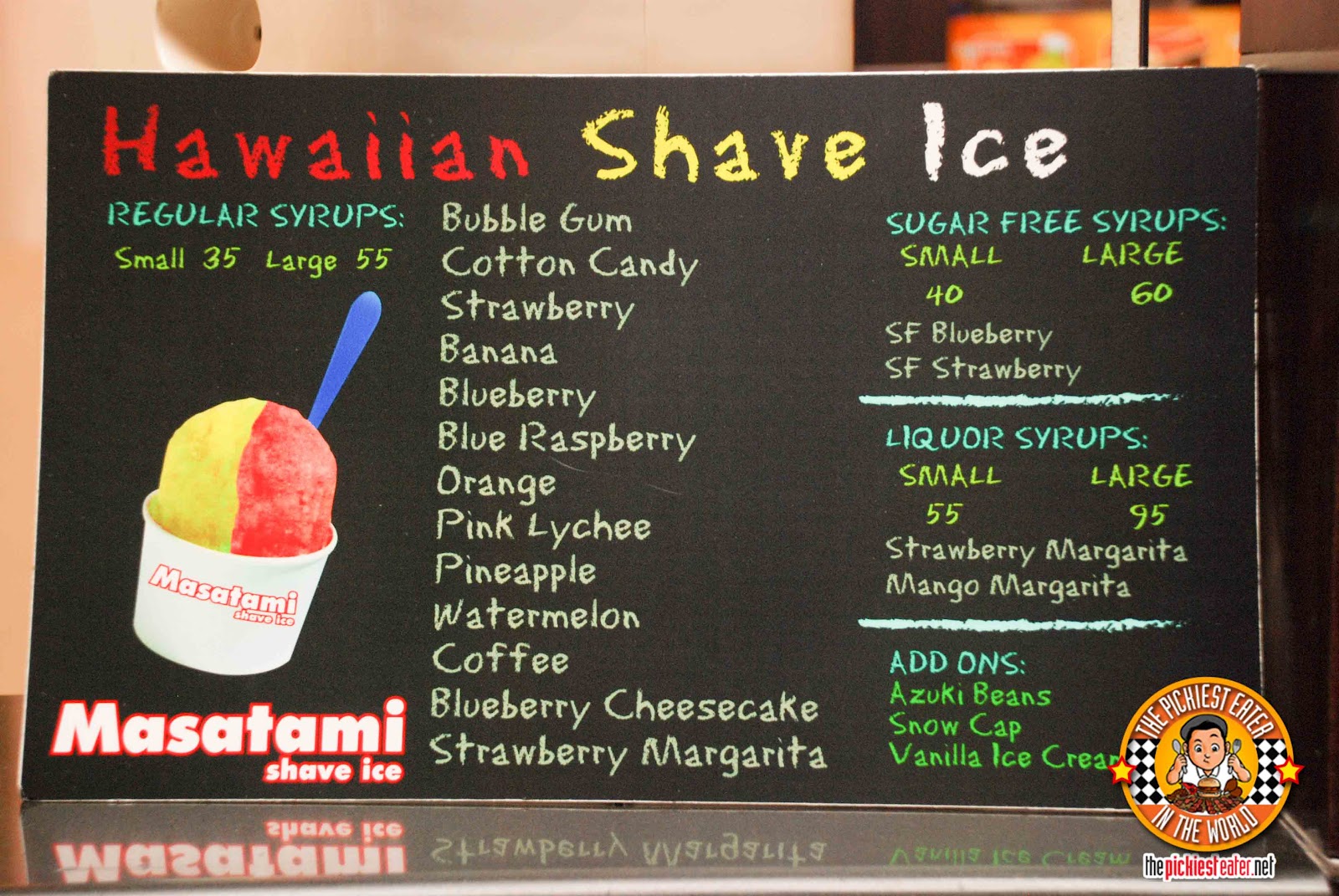 THE PICKIEST EATER IN THE WORLD COOLING DOWN AT MASATAMI SHAVE ICE