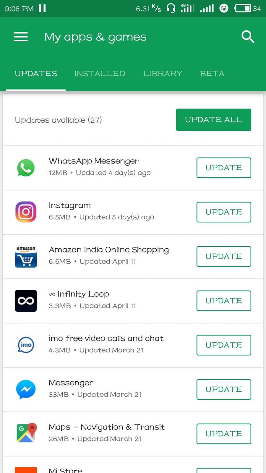 Google Play Store App Update Bdaexcel