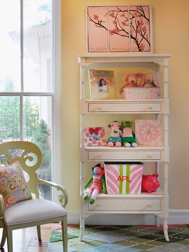 girls bedroom storage ideas