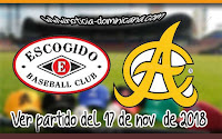 Aguilas Cibaeñas Vs Leones del Escogido