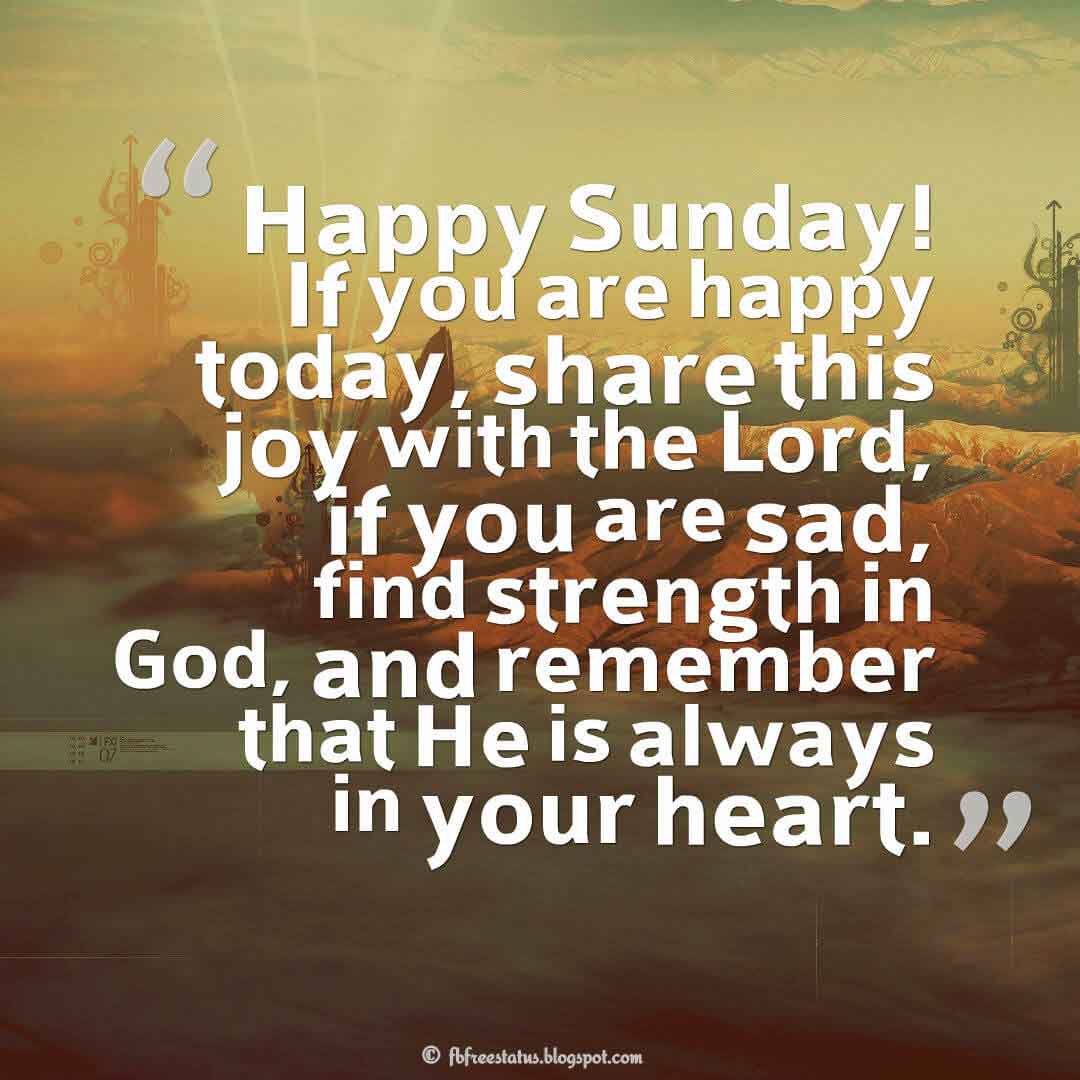 Sunday Morning Quotes with Images, Pictures