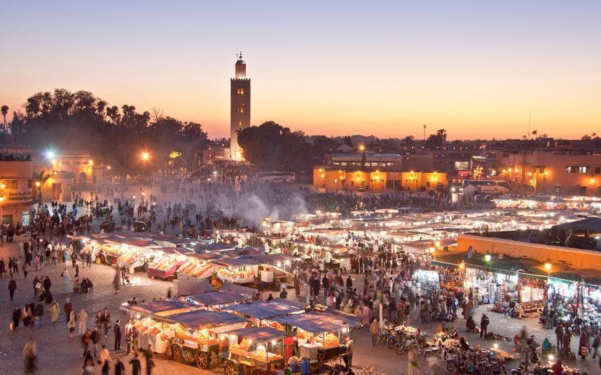 Marrakech la ville rouge et la quatrième plus grande ville du Maroc