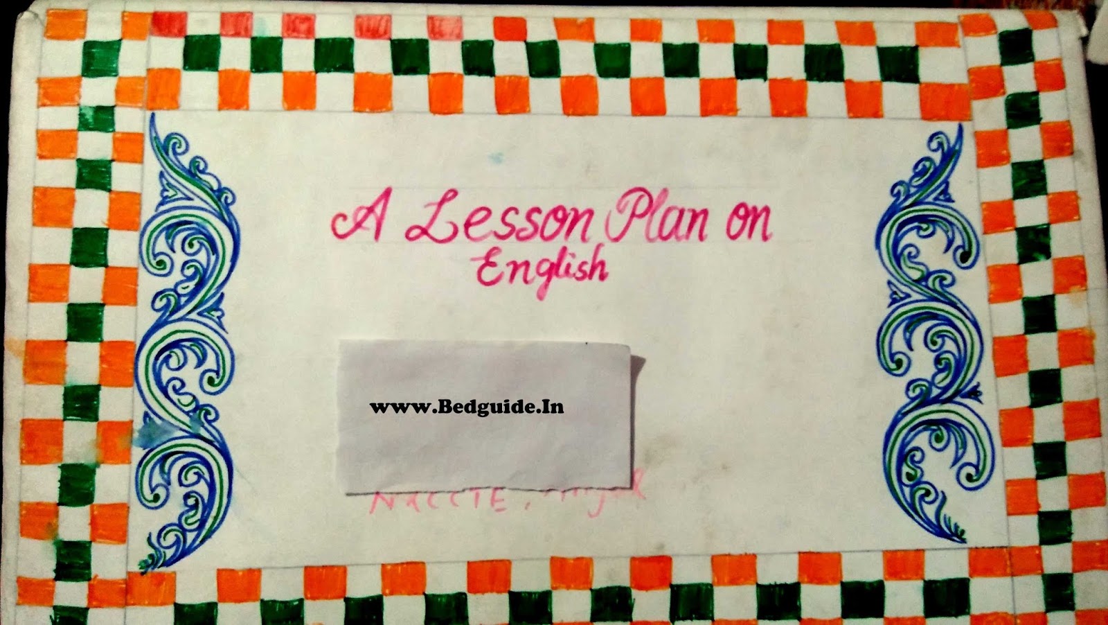 Top 9 Awesome B ed Lesson Plan Cover Page For Students 2019 With Sample Top 9 Awesome B ed Lesson Plan Cover Page For Students 2019 With Sample