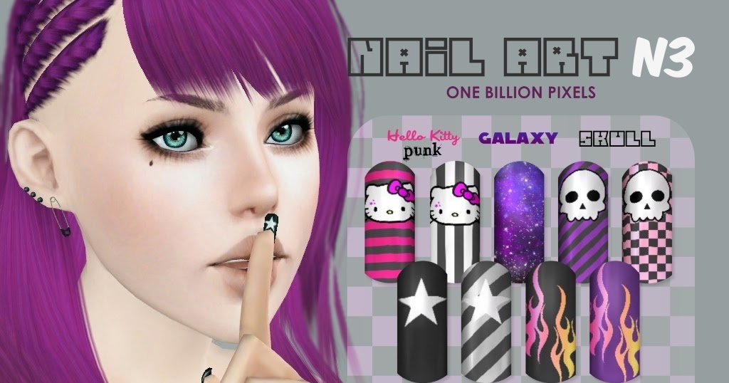 nail art n3 - billion pixels