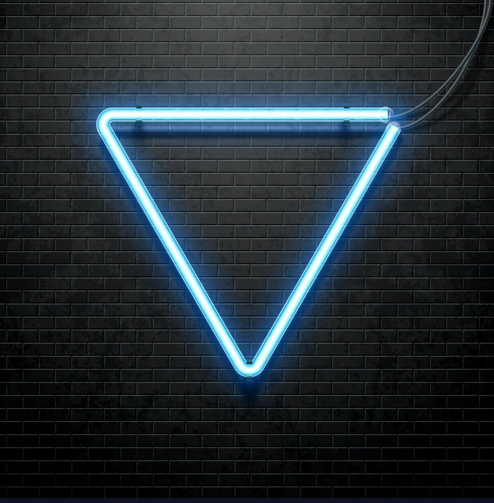 Triangle neon steam фото 31