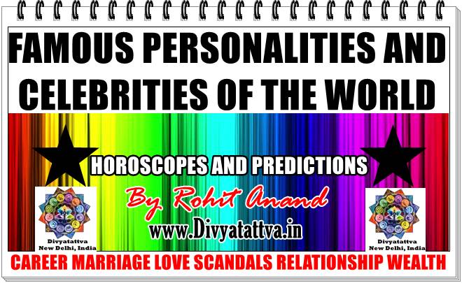 celebrity love life horoscope, bollywood actors birth charts and horoscopes