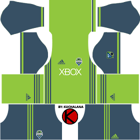 Seattle Sounders FC 2016 - Dream League Soccer Kits and FTS15