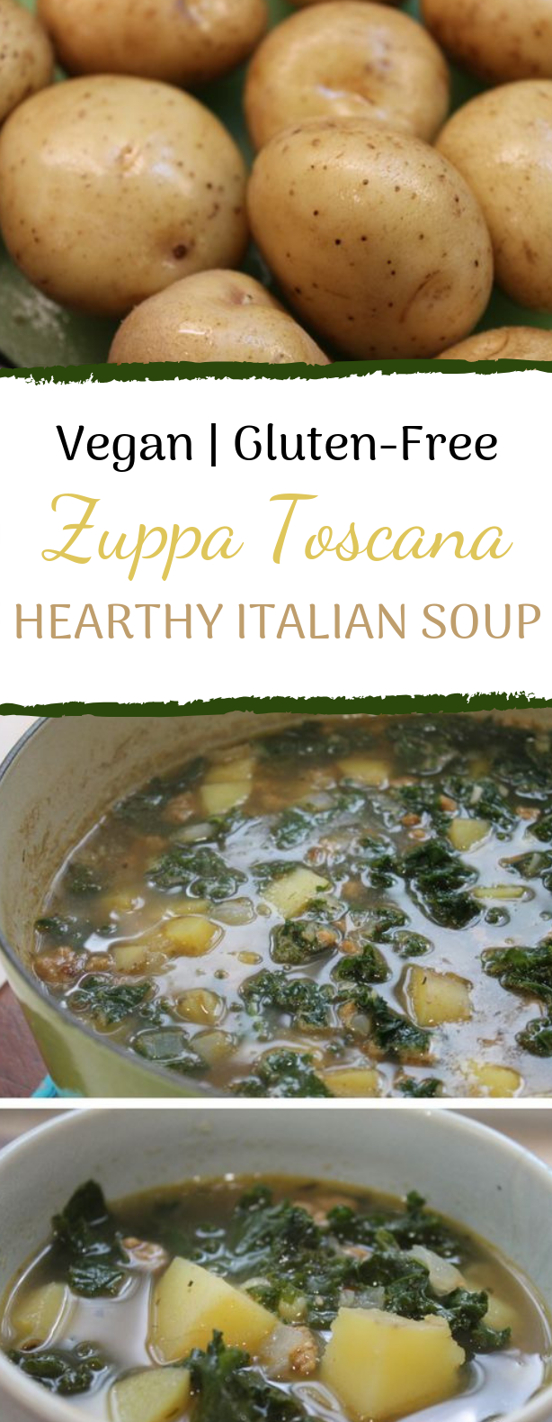 Zuppa Toscana Soup #glutenfree #vegan