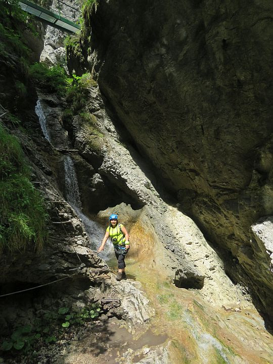 Kyseľ. Obrovský vodopád. Via ferrata. Kyseľ. Obrovský vodopád. Via ferrata.