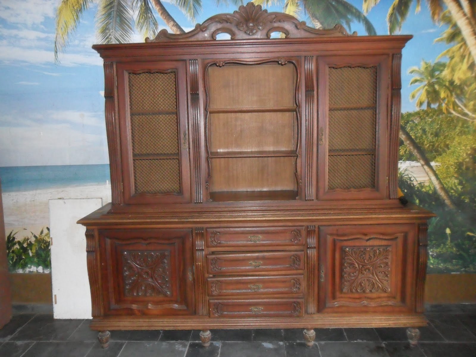 Móveis Rústicos para Fazenda: Estante Colonial