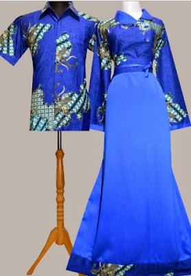 Model Baju Batik Kombinasi modern Model Baju Batik Kombinasi modern