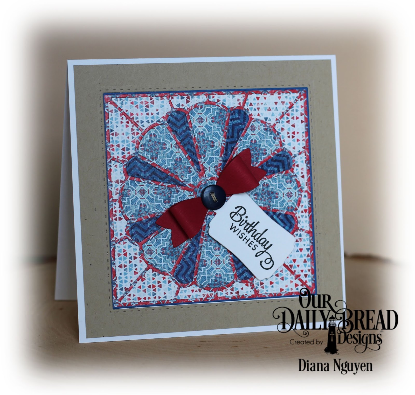 Yours Truly: Happy Birthday Quilt card Yours Truly: Happy Birthday Quilt card