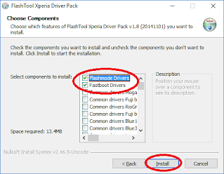 Install Driver Flashtool Xperia