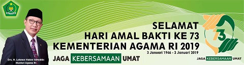 Spanduk HAB Kemenag 2019 #1