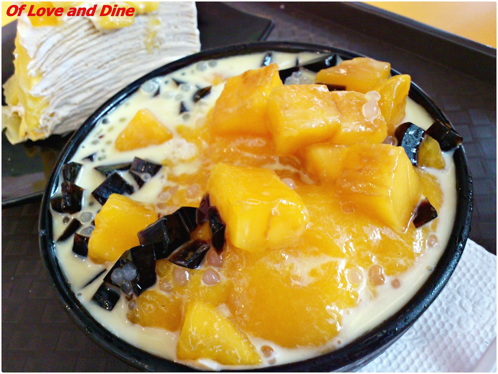 of Love n Dine Lucky dessert, Queensbay Mall