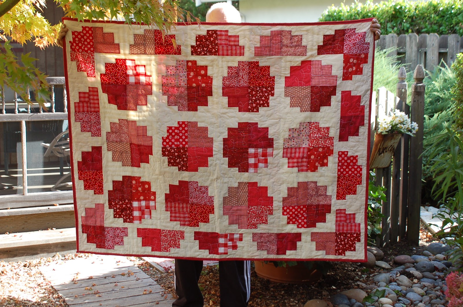 Carried away crafts Red, Orange, Yellow Quilts all done!