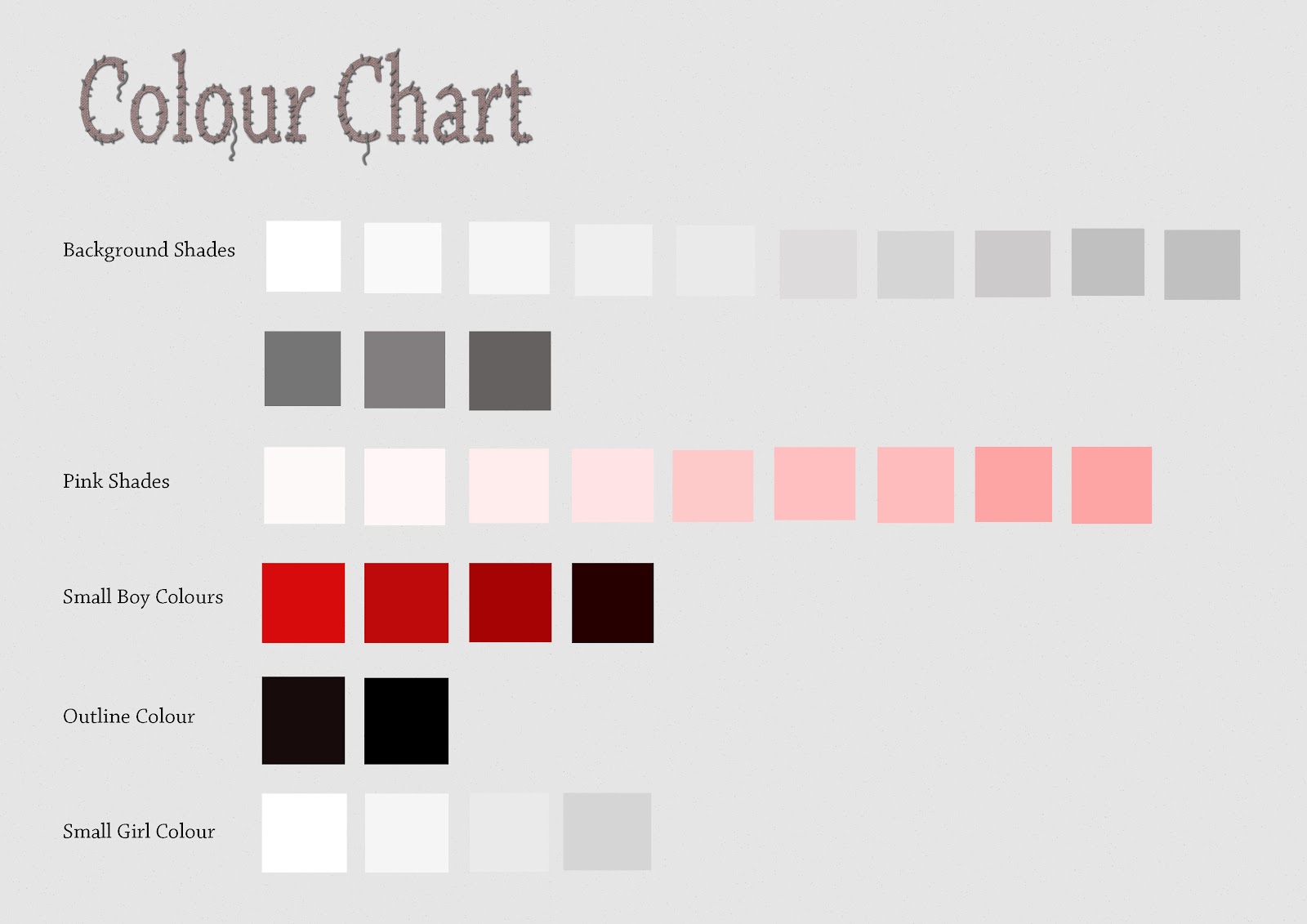 The Colour Of Chart