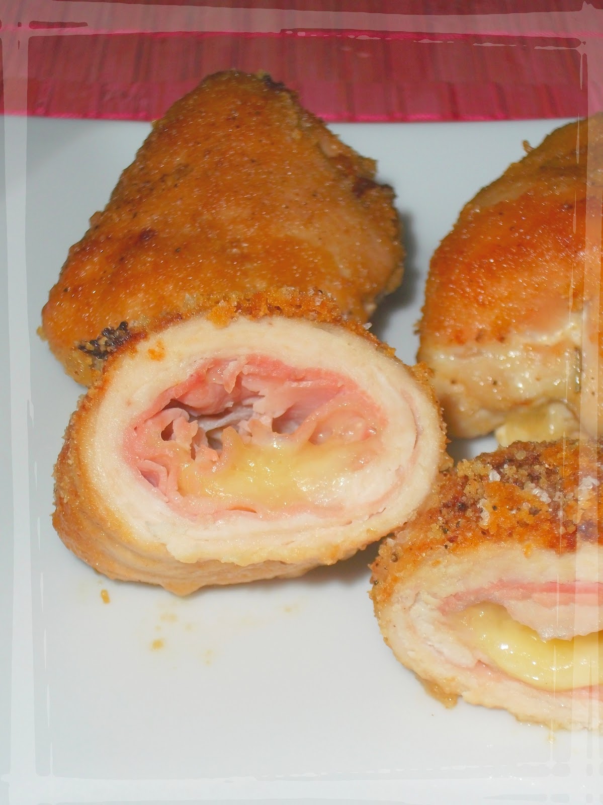 La Tavola Allegra Involtini di Tacchino con Prosciutto Cotto e Mozzarella