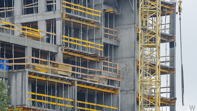 Budowa River Tower Bydgoszcz KWK Construction