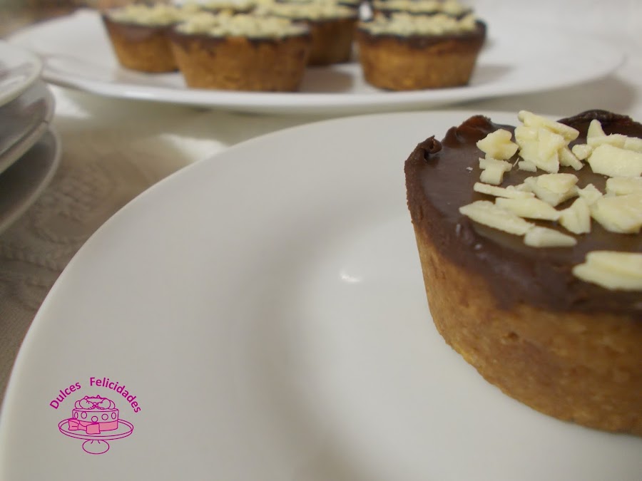 Tartaletas de chocolate
