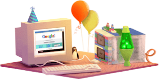 يحتفل محرك البحث الشهير, قوقل Google