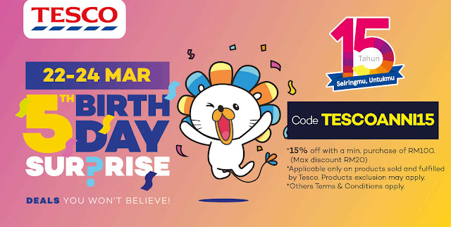 Lazada Voucher Code Tesco Malaysia Discount Promo